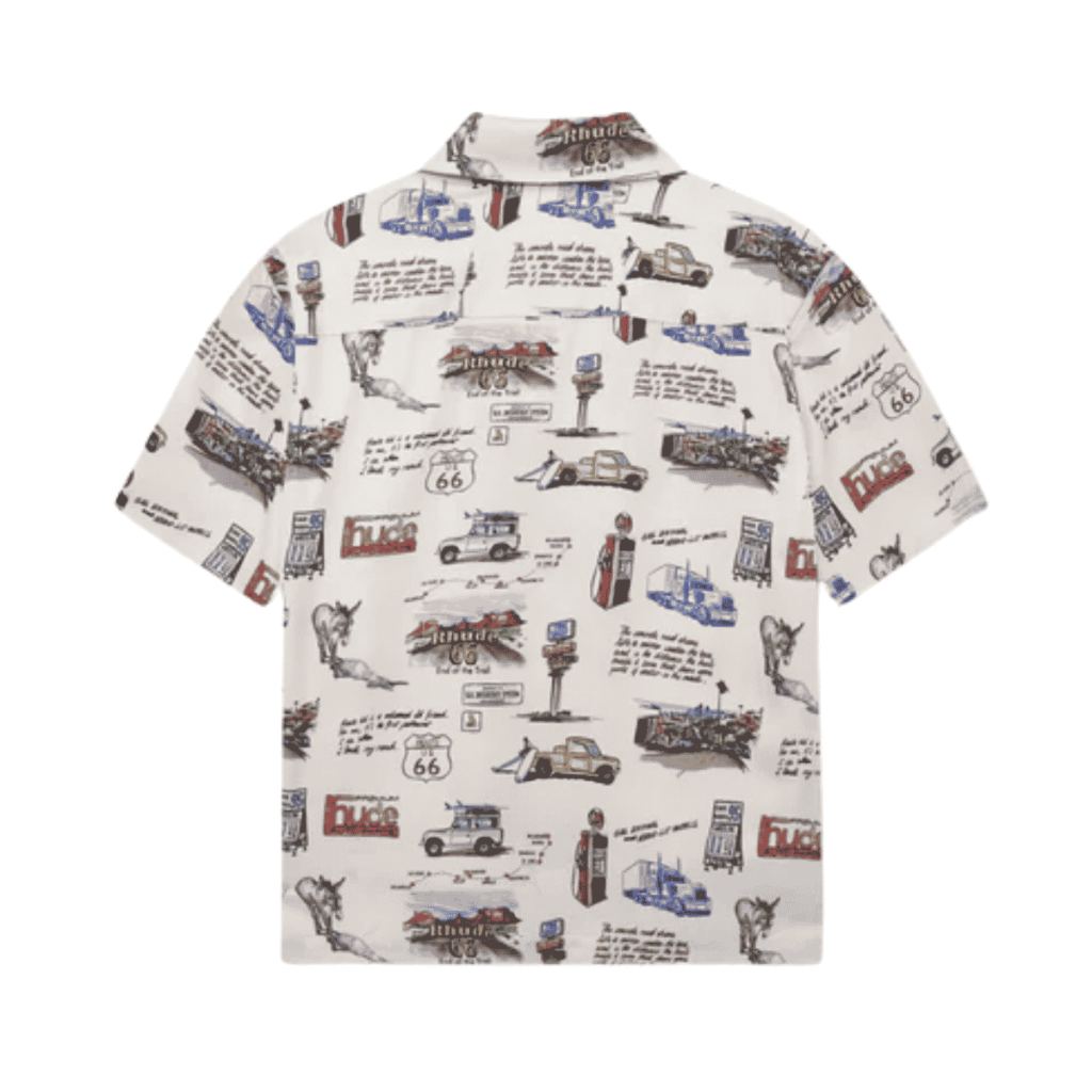 Highway one button-up T Shirt