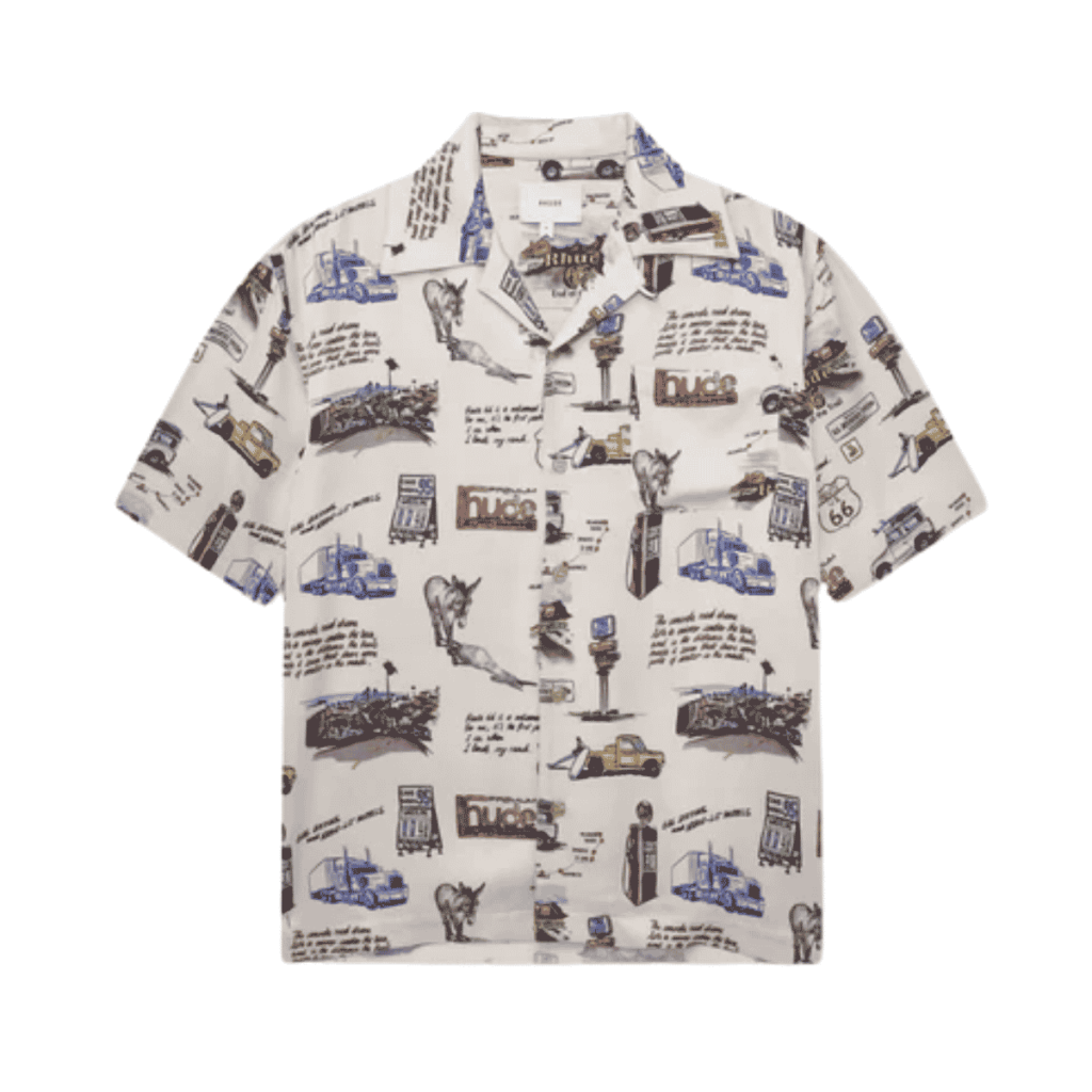 Highway one button-up T Shirt