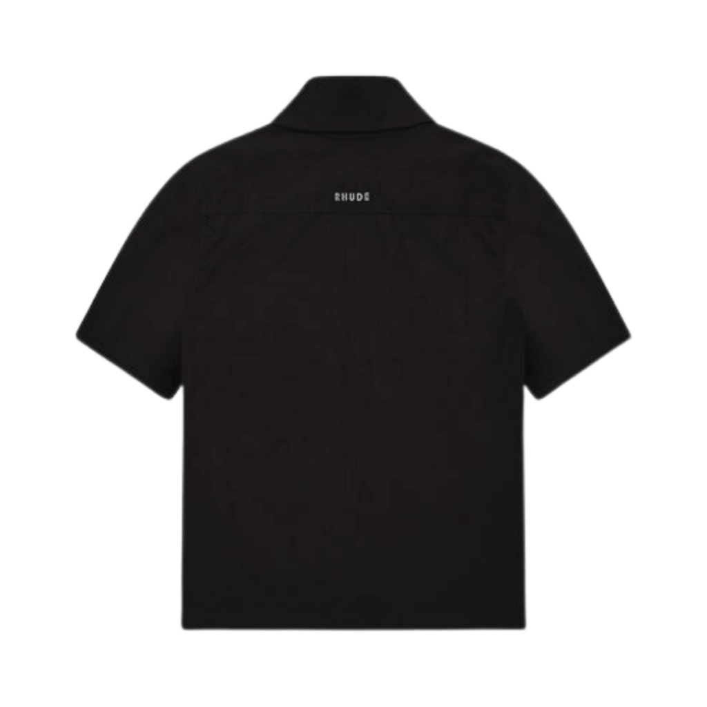 Camp collar logo T Shirt