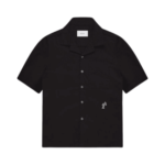 Camp collar logo T Shirt
