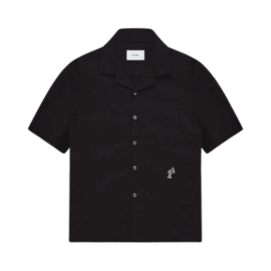 Camp collar logo T Shirt