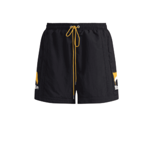 Rhude Bermuda Shorts in Black Nylon