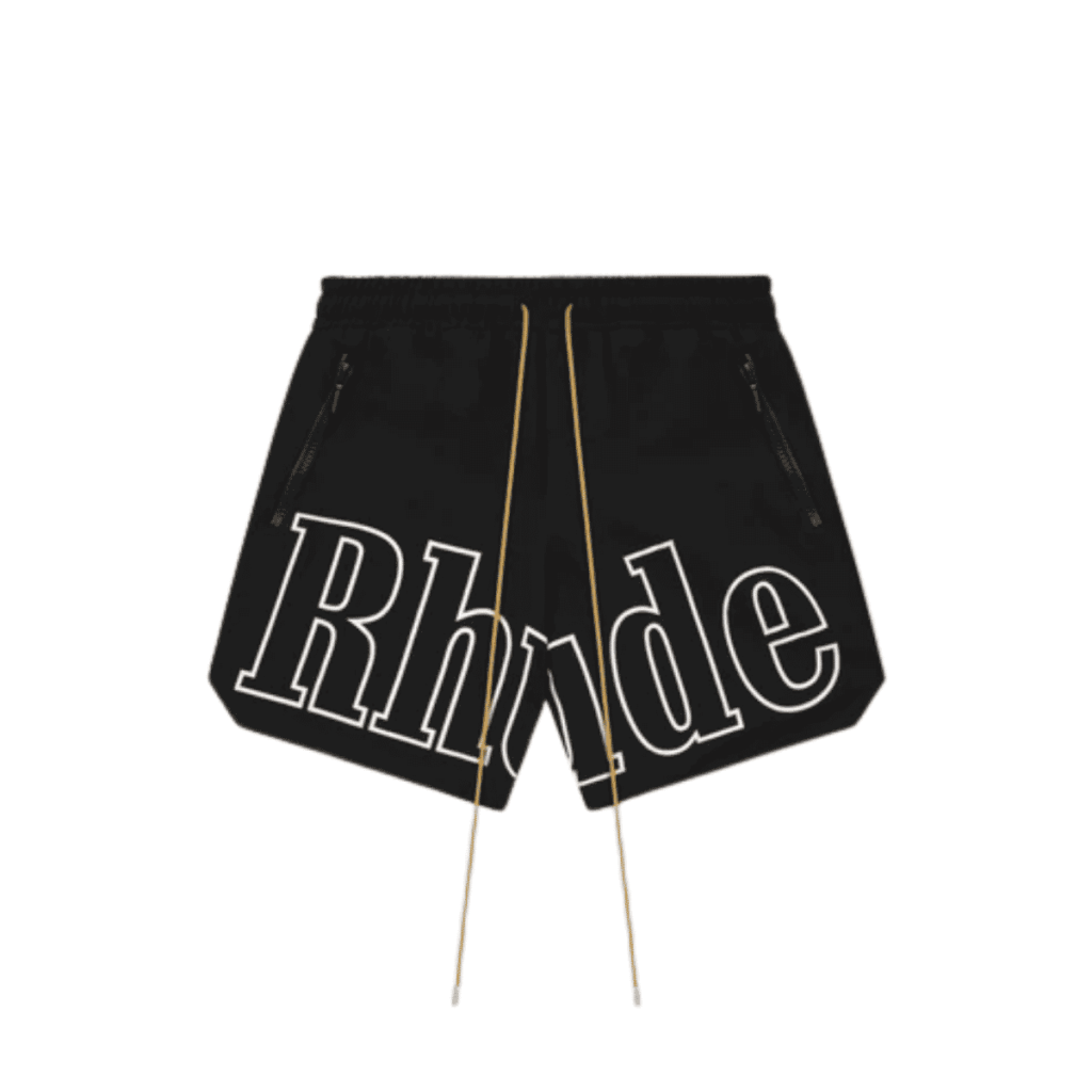 Rhude logo shorts