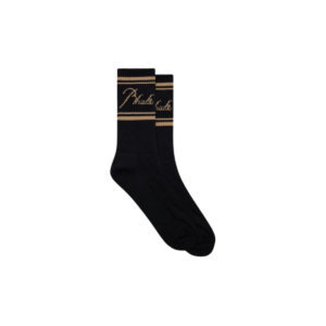 Rhude script logo sock