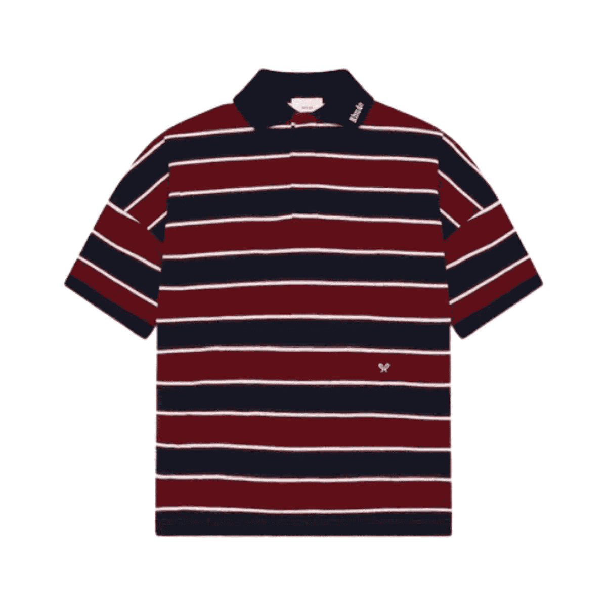 fontaine-striped-ss-polo-T-Shirt fontaine striped ss polo T Shirt